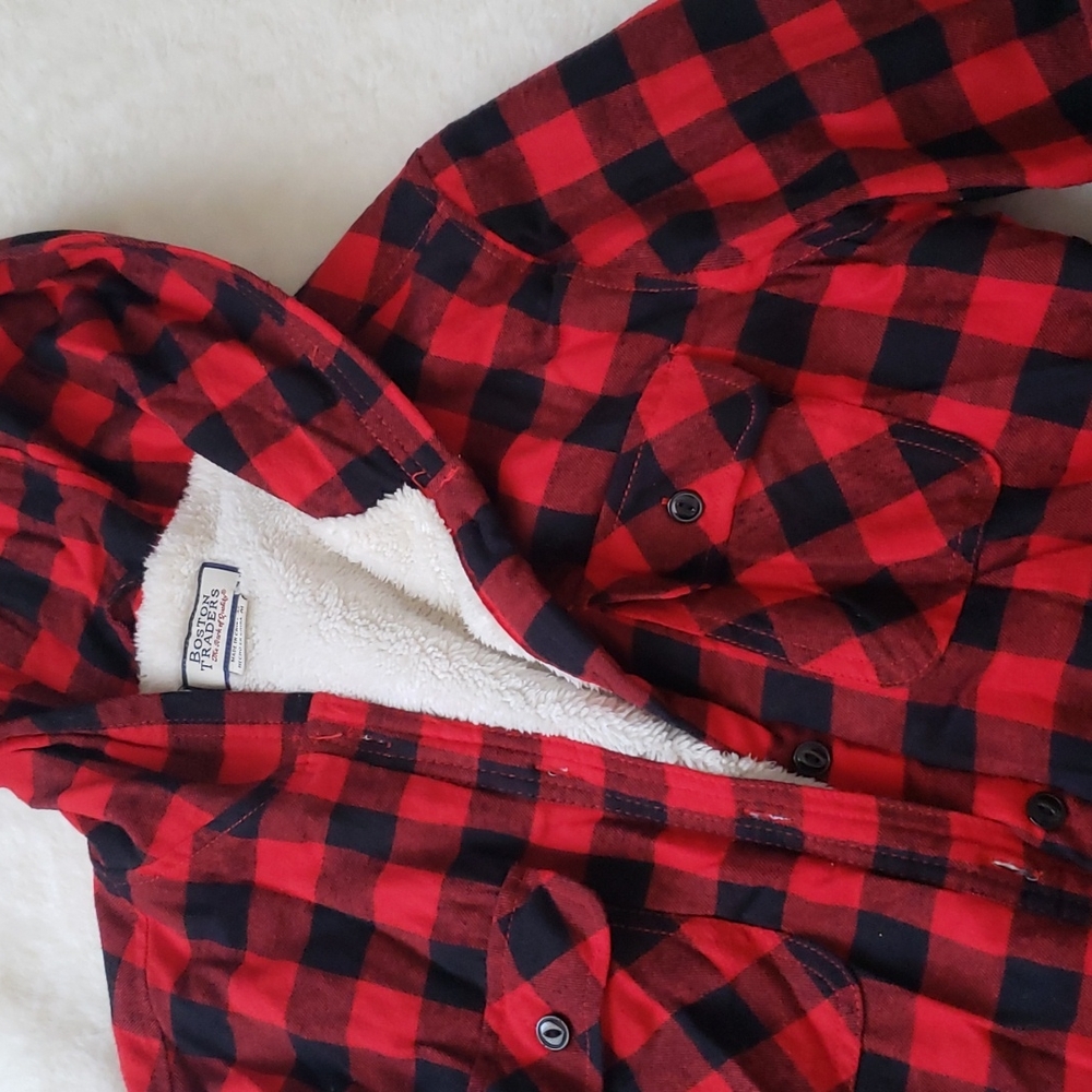 Checkered Warm Jacket - image 1